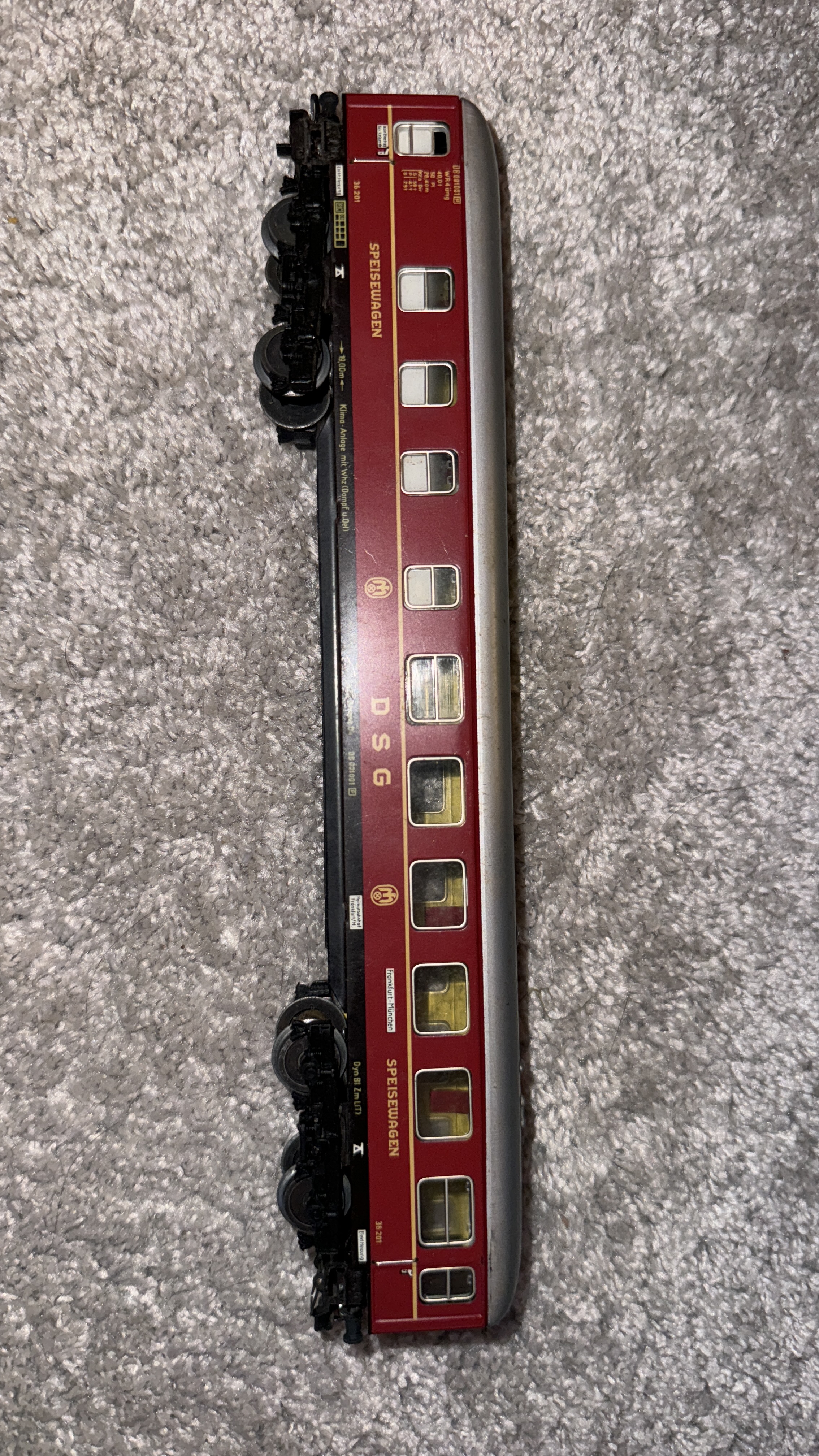 Titelbild Speisewaggon DSG