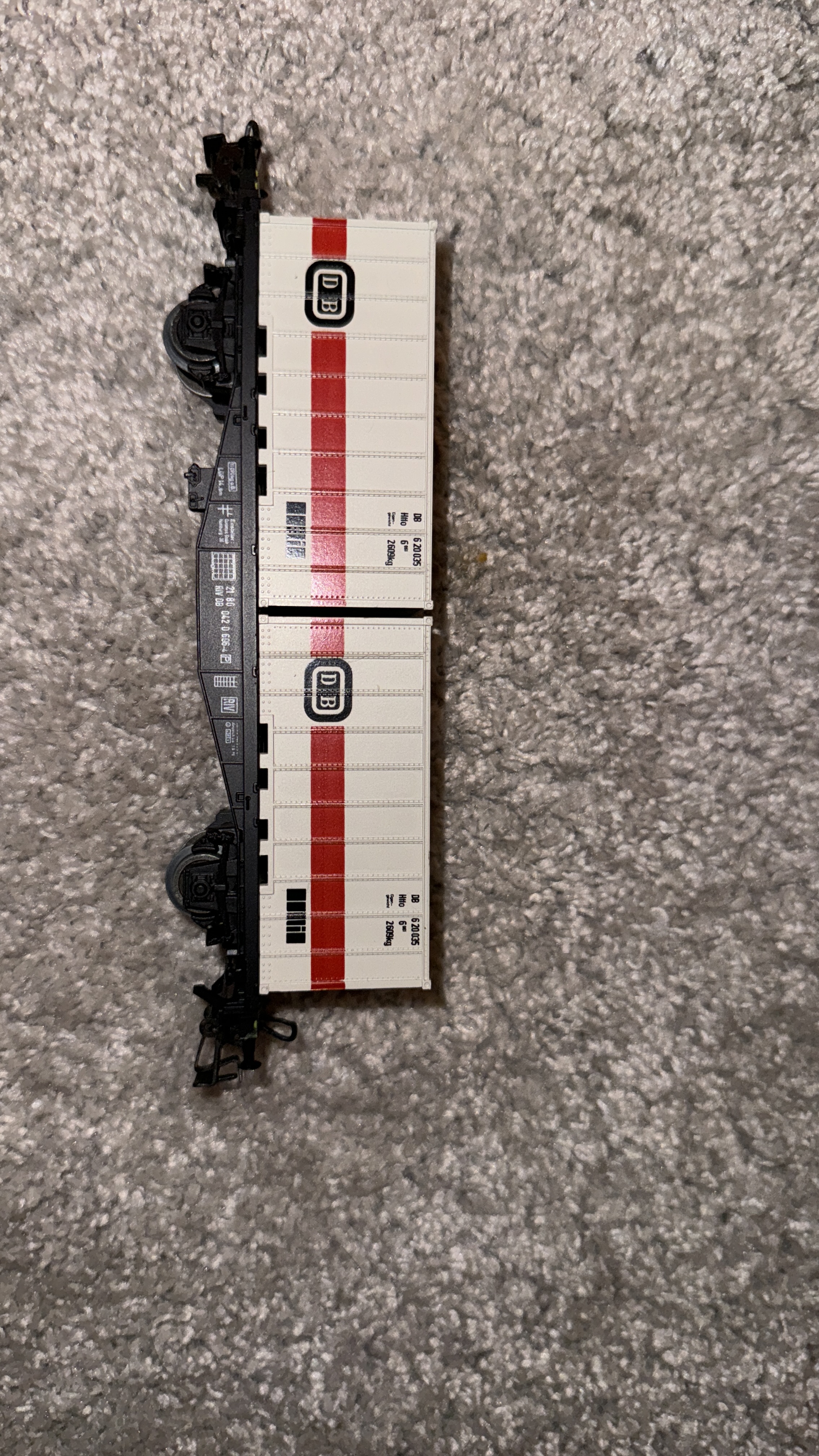 Titelbild Containerwaggon DB