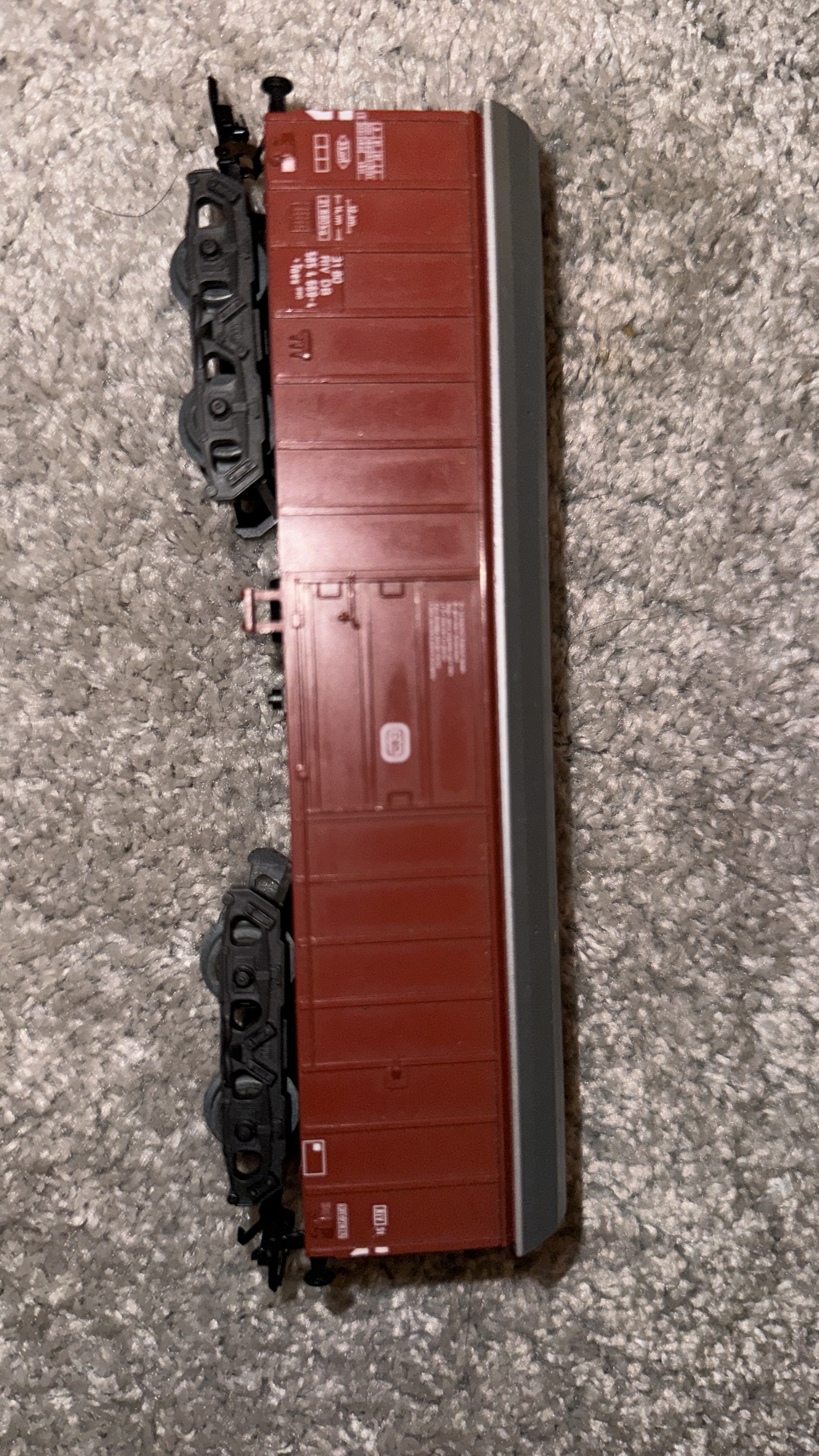 Titelbild Schwenkdachwaggon DB