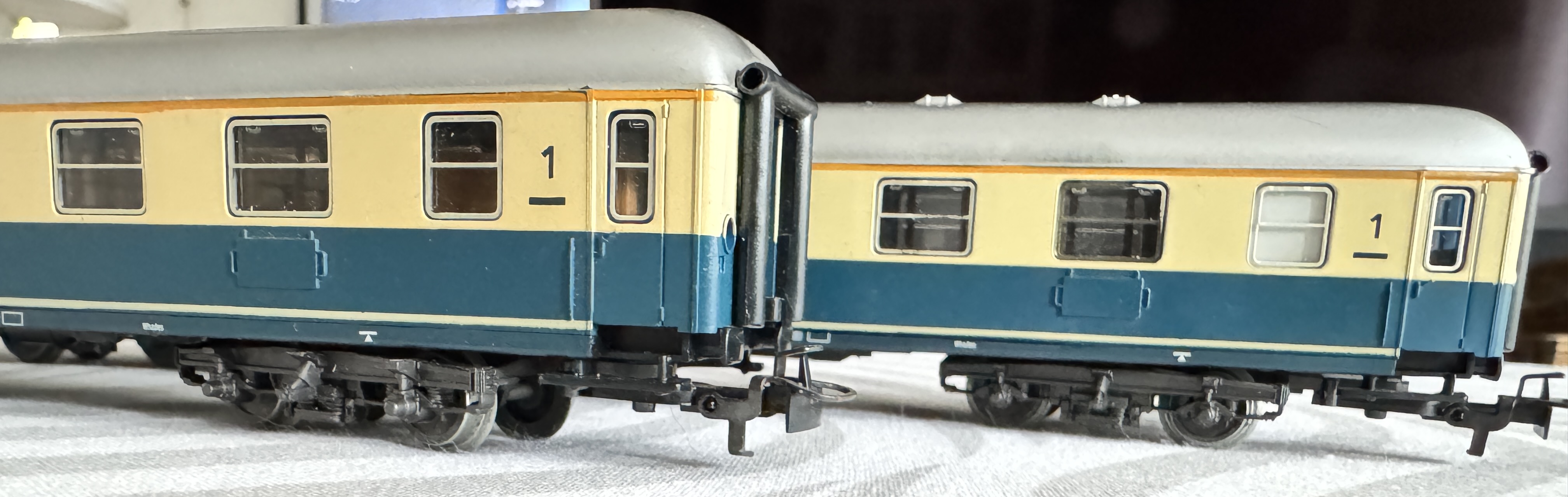 Titelbild D-Zug Waggon 1 Klasse